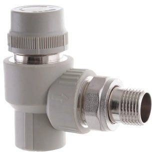 Фото Кран термостатический угловой PPR 20x1/2 Koer K0149.PRO (KP0189) | Арт: KP0189 | Склад Heathome (Полтава, Суми, Чернигов, Черновцы)