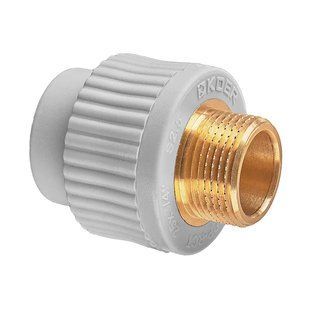 Фото Муфта НР Koer K0097.PRO.WN - 25х3/4М PPR (KR6226) | Арт: KR6226 | Склад Heathome (Полтава, Суми, Чернігів, Чернівці)