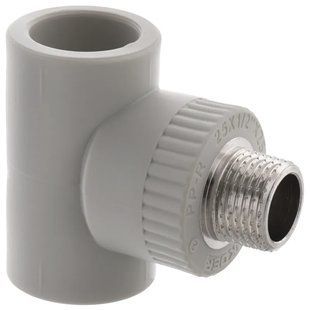 Фото Тройник НР 25x1/2M PPR Koer K0109.PRO (KP0130) | Арт: KP0130 | Склад Heathome (Полтава, Суми, Чернігів, Чернівці)
