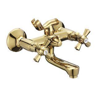 Фото Смеситель для ванны Mixxus Premium Retro Gold-142 (MI5850) | Арт: MI5850 | Склад Heathome (Полтава, Суми, Чернигов, Черновцы)